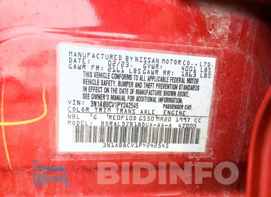3N1AB8CV1PY242545 Photo# 12