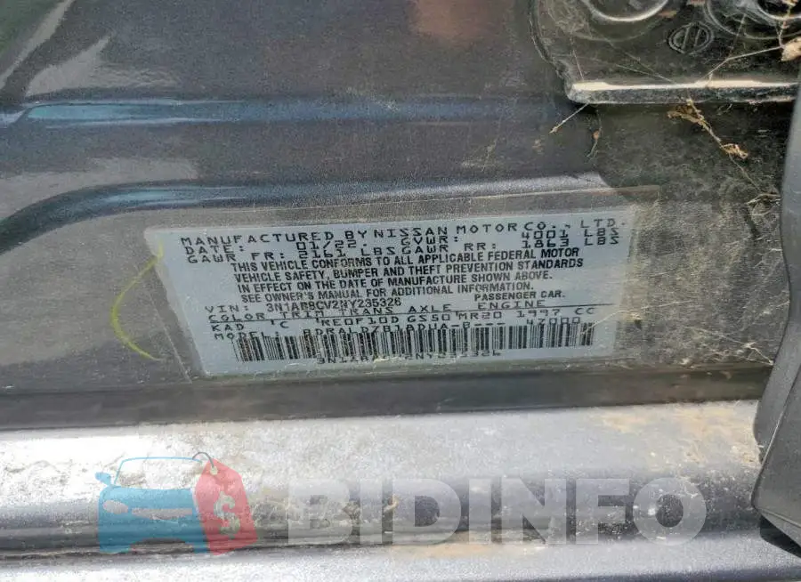 3N1AB8CV2NY235326 Photo# 12
