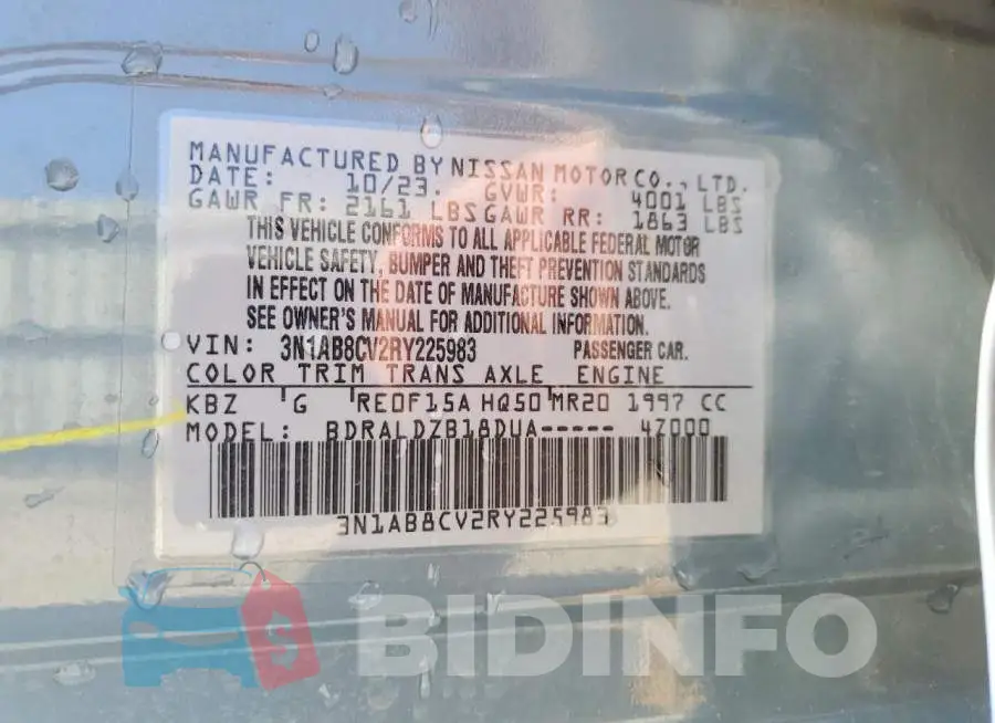 3N1AB8CV2RY225983 Photo# 13