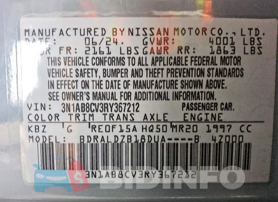 3N1AB8CV3RY367212 Photo# 12