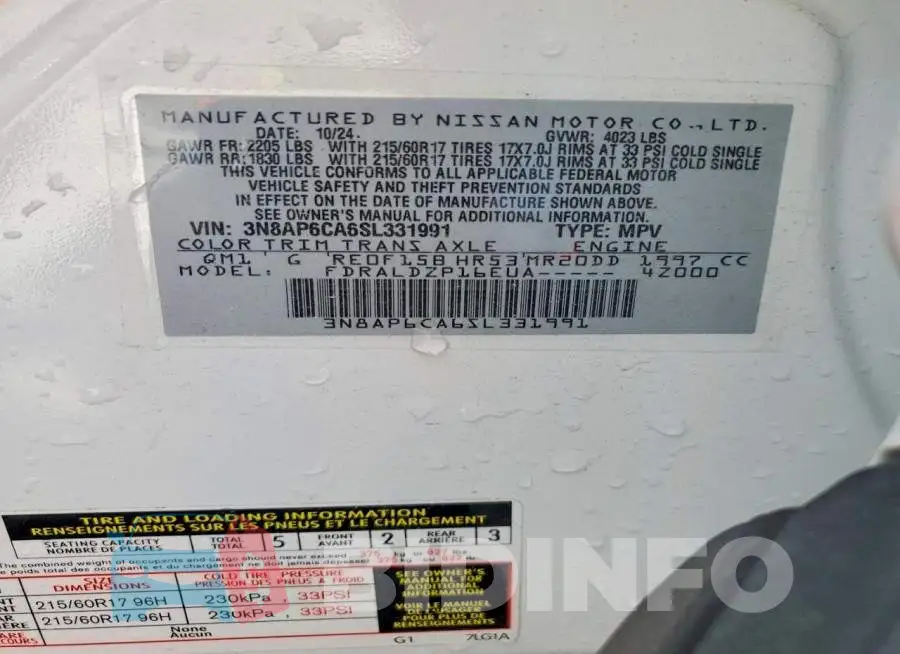 3N8AP6CA6SL331991 Photo# 13