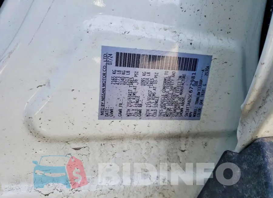 5N1BT3AB2SC672981 Photo# 13