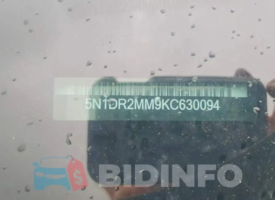 5N1DR2MM9KC630094 Photo# 13