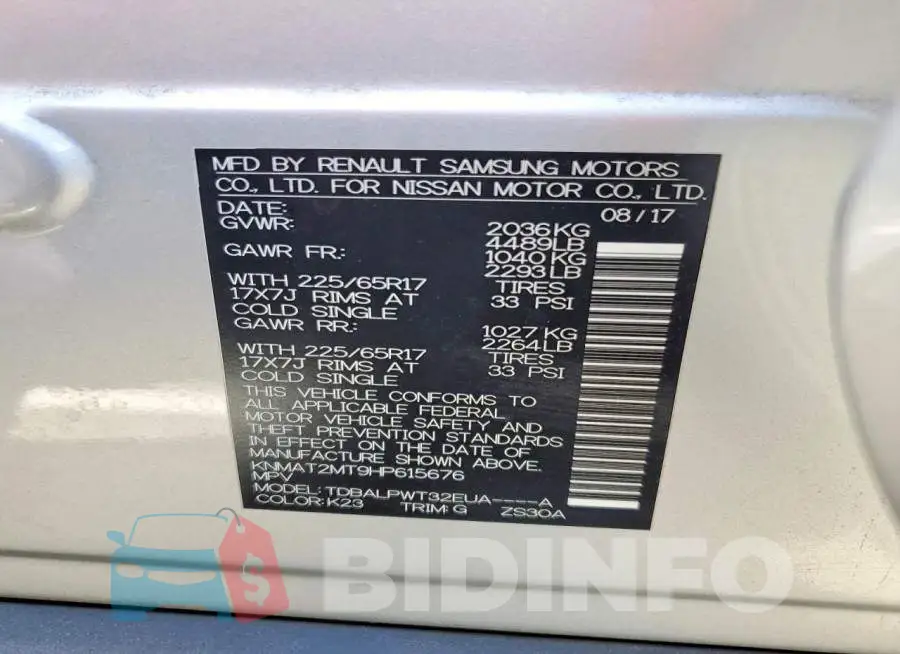 KNMAT2MT9HP615676 Photo# 13