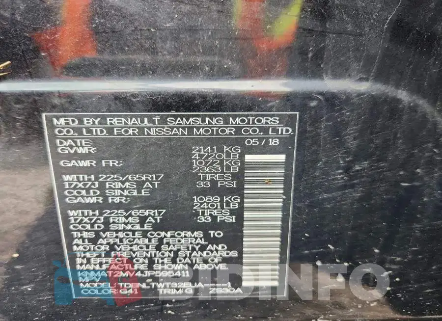 KNMAT2MV4JP595411 Photo# 13