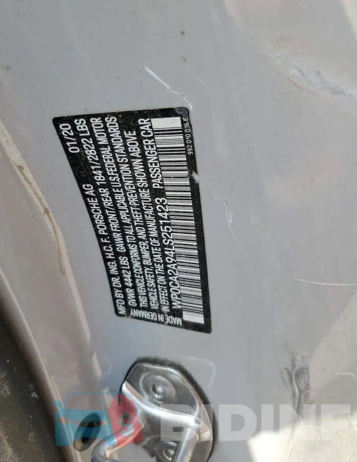 WP0CA2A94LS251423 Photo# 12