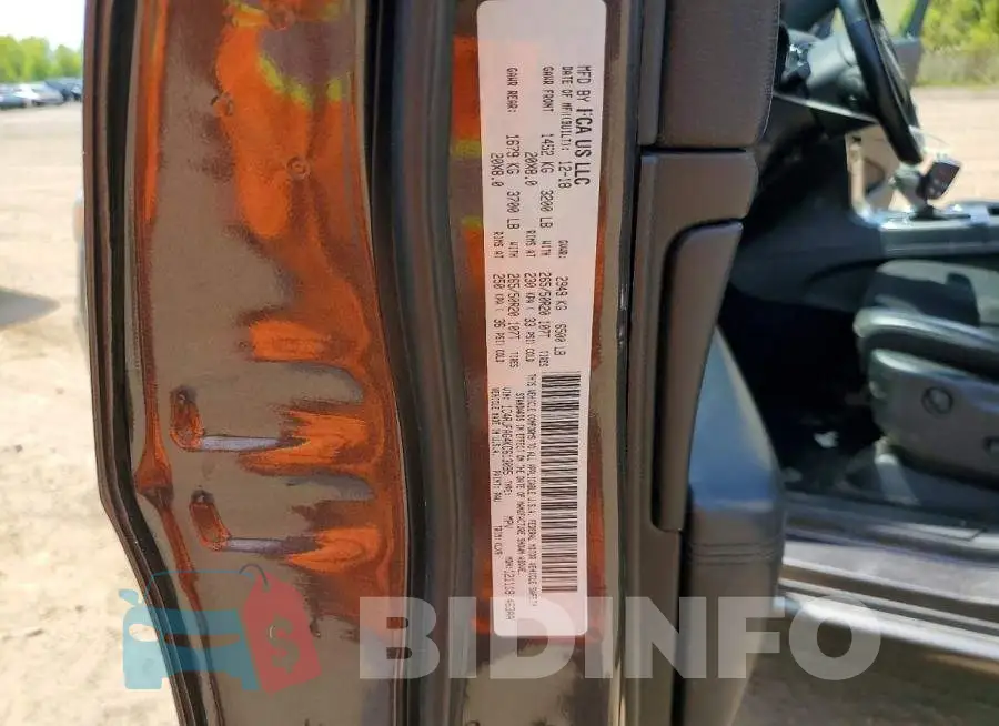 1C4RJFAG4KC613095 Photo# 13