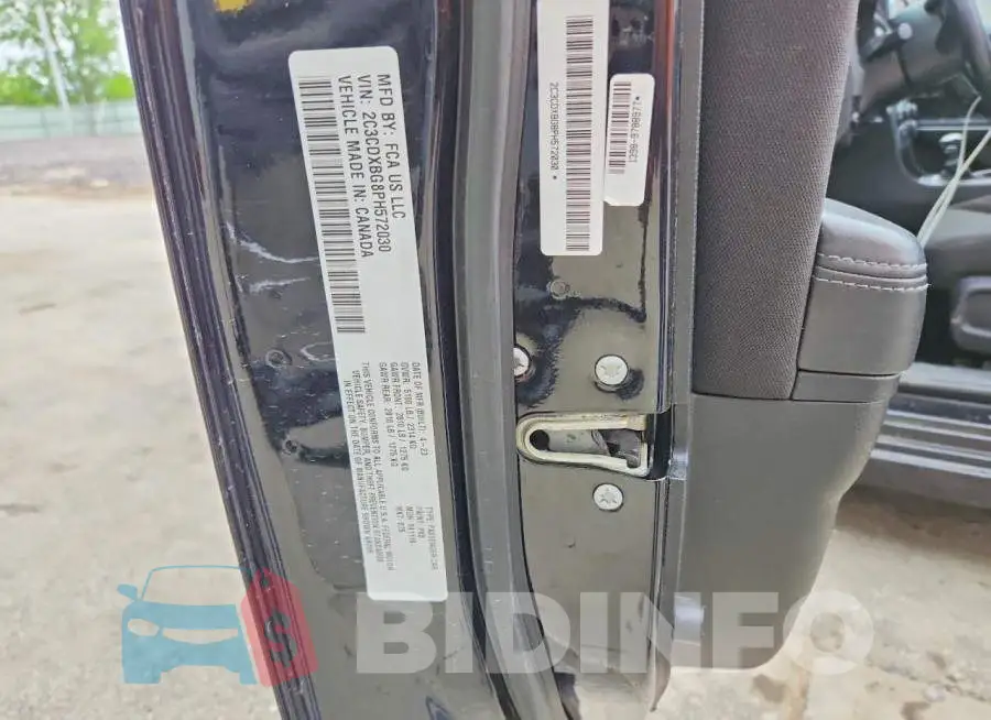 2C3CDXBG8PH572030 Photo# 12