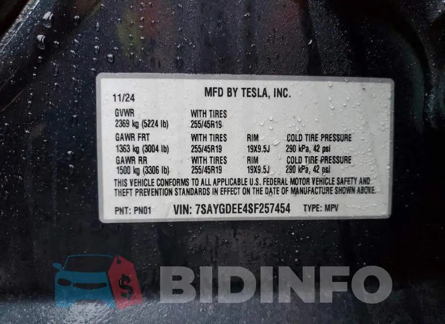 7SAYGDEE4SF257454 Photo# 13