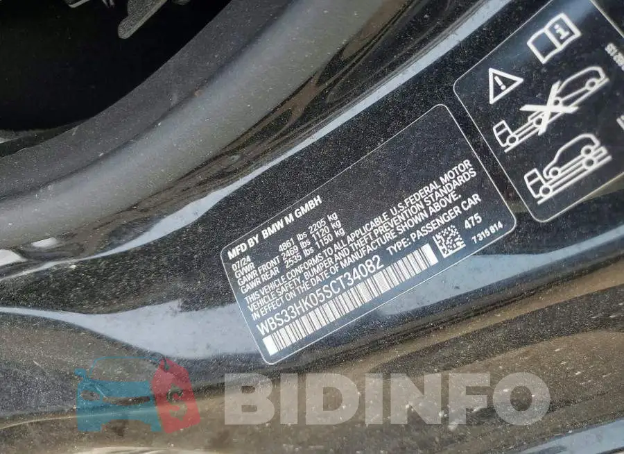 WBS33HK05SCT34082 Photo# 12