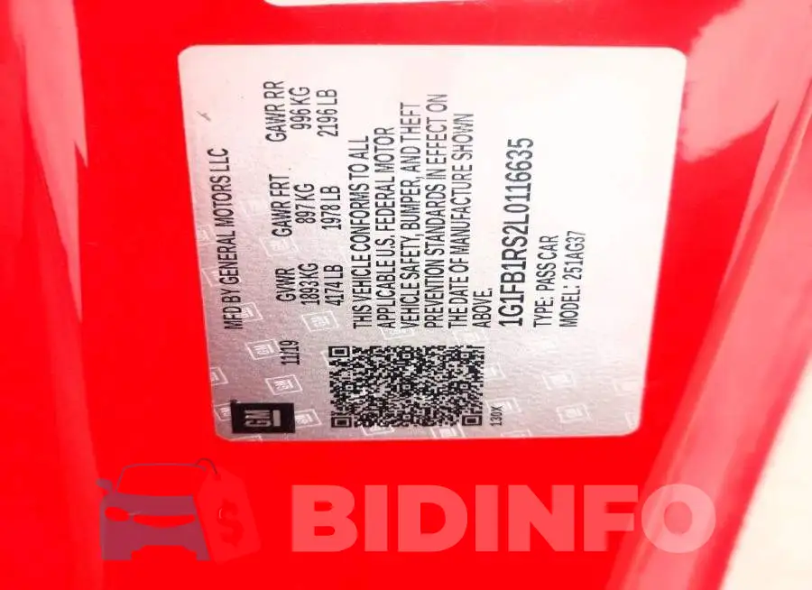 1G1FB1RS2L0116635 Photo# 12