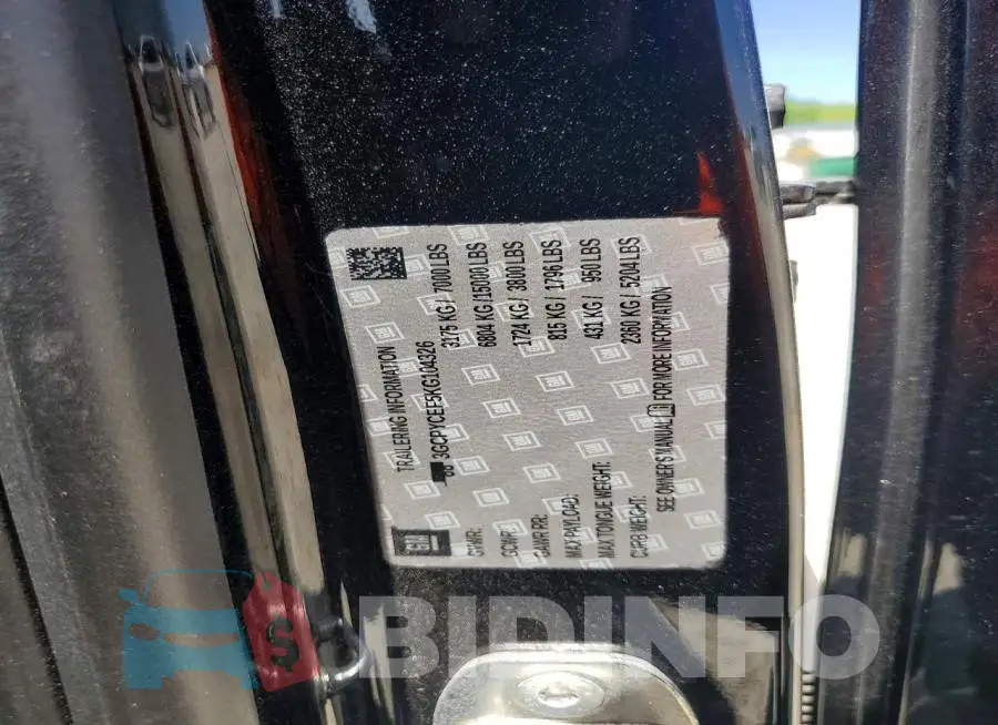 3GCPYCEF5KG104326 Photo# 12