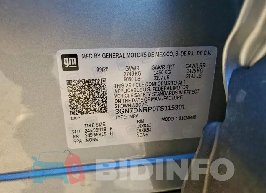 3GN7DNRP0TS115301 Photo# 13