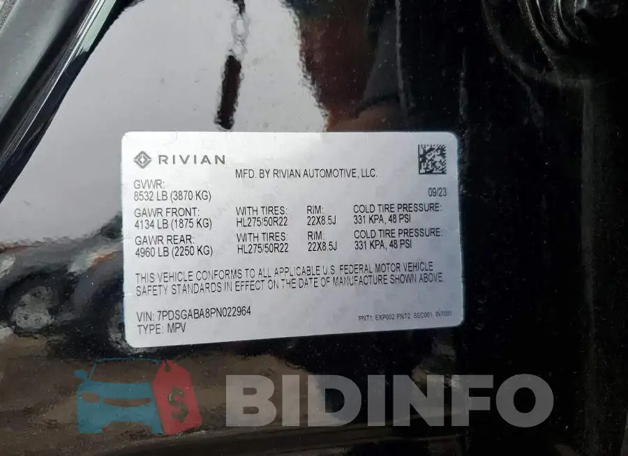 7PDSGABA8PN022964 Photo# 12