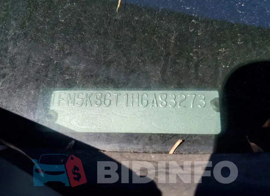 1FM5K8GT1HGA83273 Photo# 13