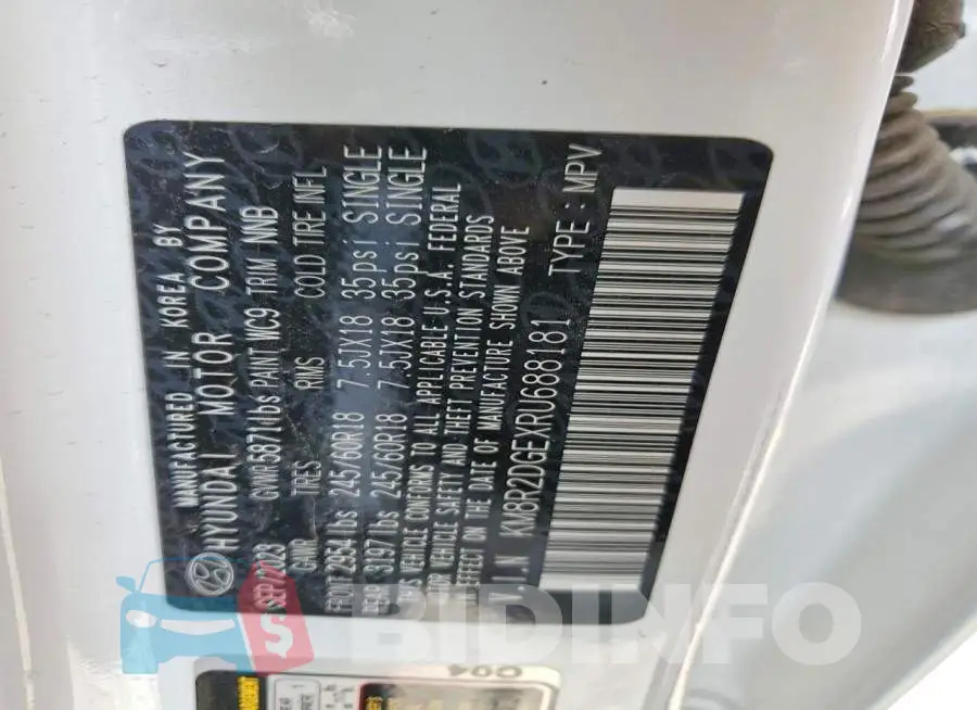 KM8R2DGEXRU688181 Photo# 14