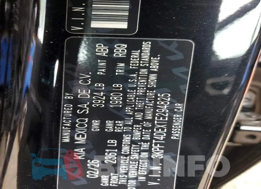3KPFT4DEXTE294825 Photo# 12