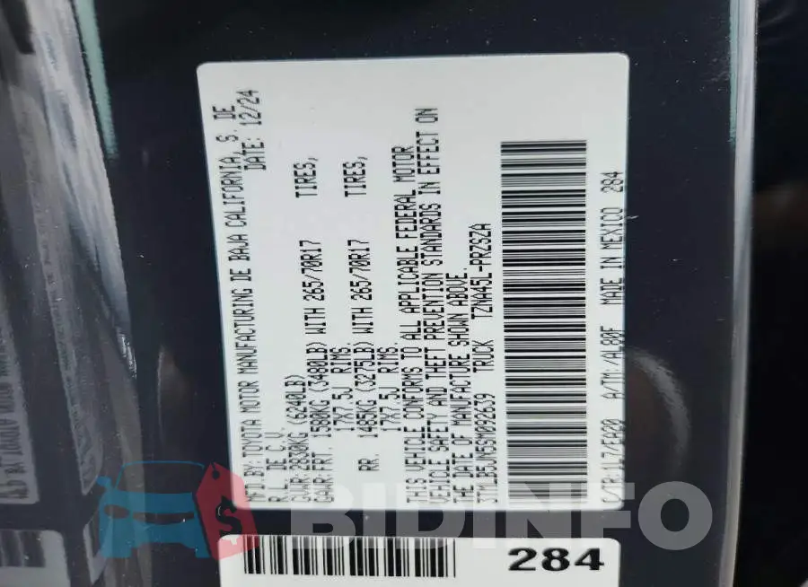 3TMLB5JN5SM092639 Photo# 12