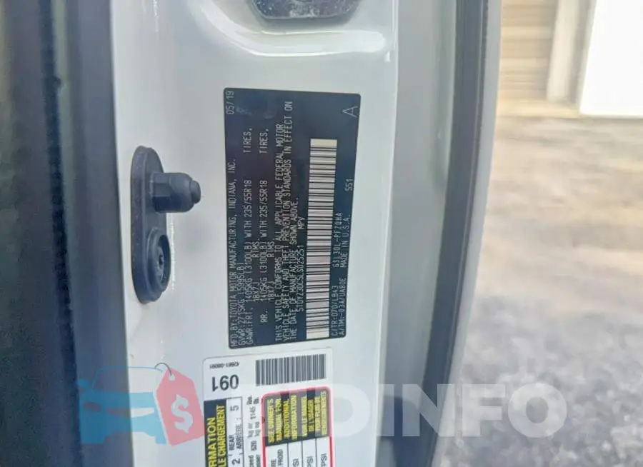 5TDYZ3DC5LS025251 Photo# 10