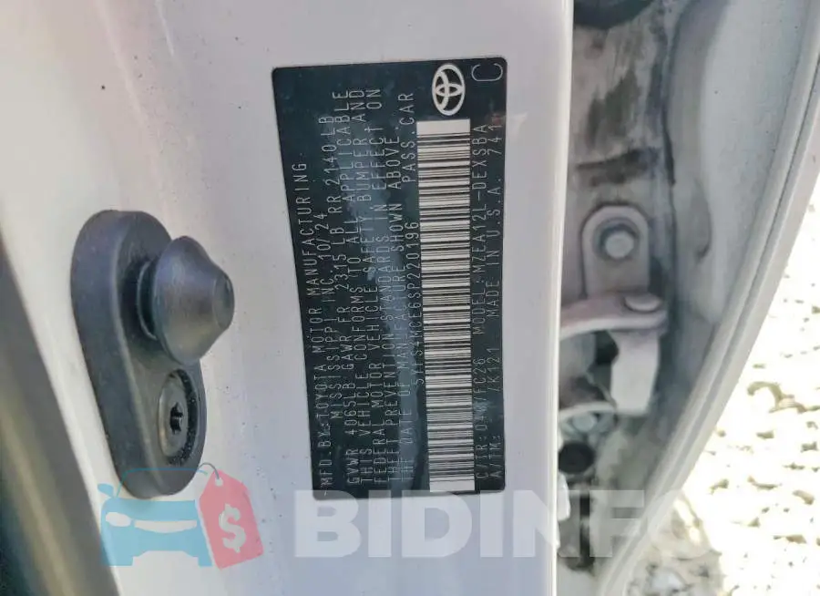 5YFS4MCE6SP220196 Photo# 12
