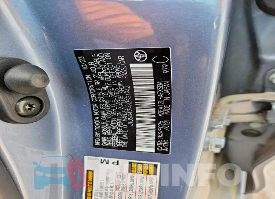 JTDS4MCE4R3521942 Photo# 13