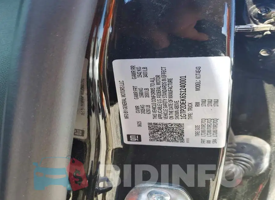 1GTP2DEK6S1240001 Photo# 12