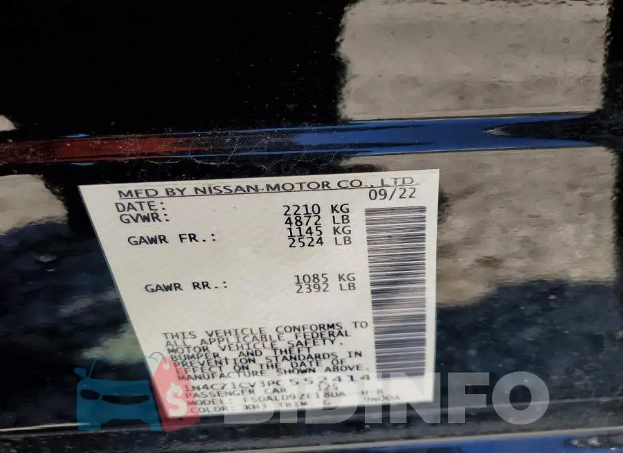 1N4CZ1CV3PC552414 Photo# 13