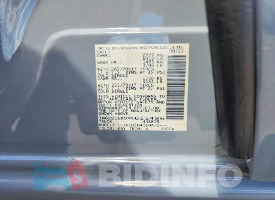 1N6ED1EK9PN611486 Photo# 12