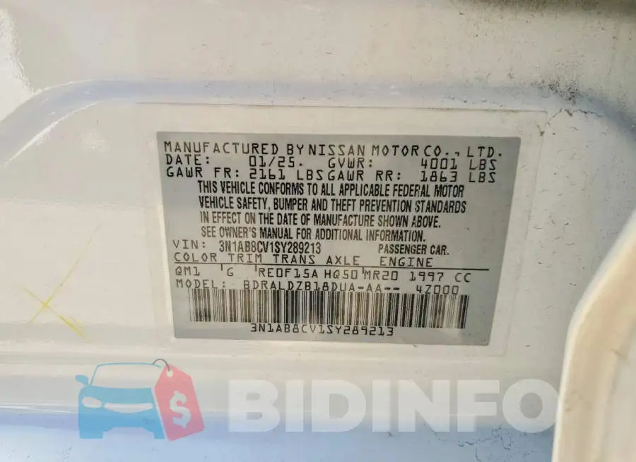 3N1AB8CV1SY289213 Photo# 12