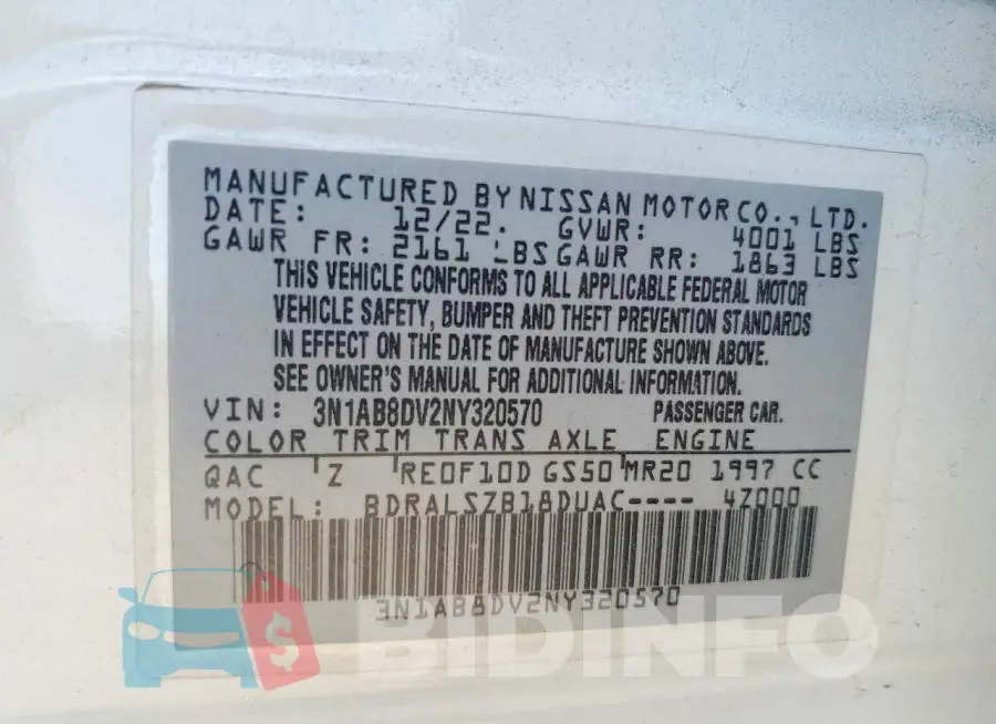 3N1AB8DV2NY320570 Photo# 13