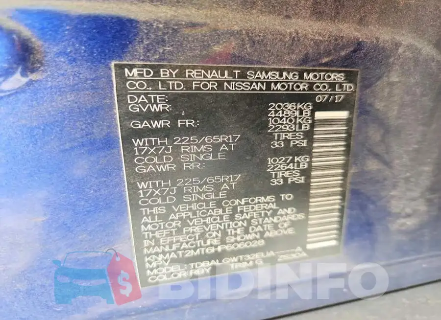 KNMAT2MT6HP606028 Photo# 13
