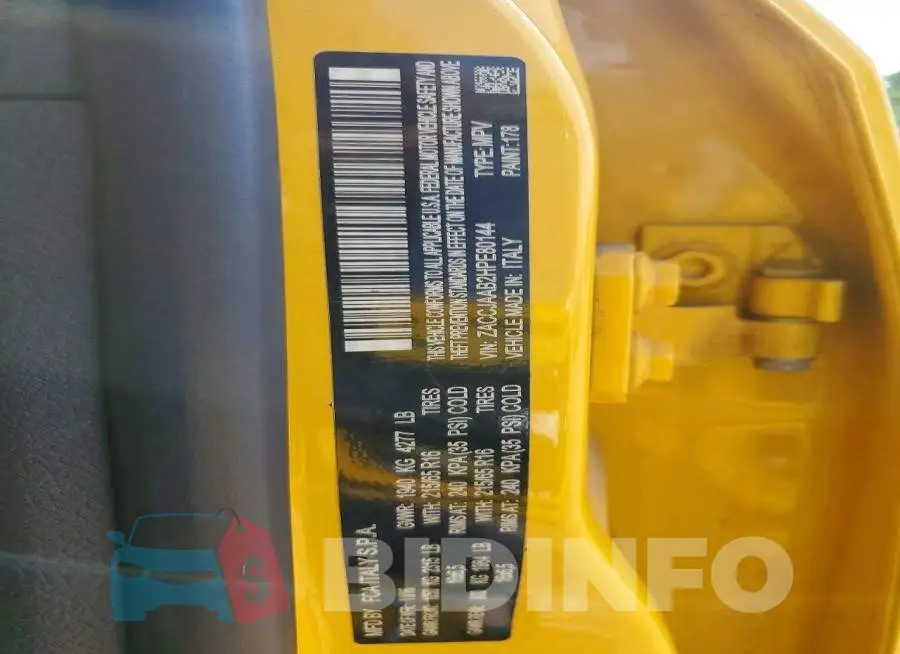 ZACCJAAB2HPE80144 Photo# 12