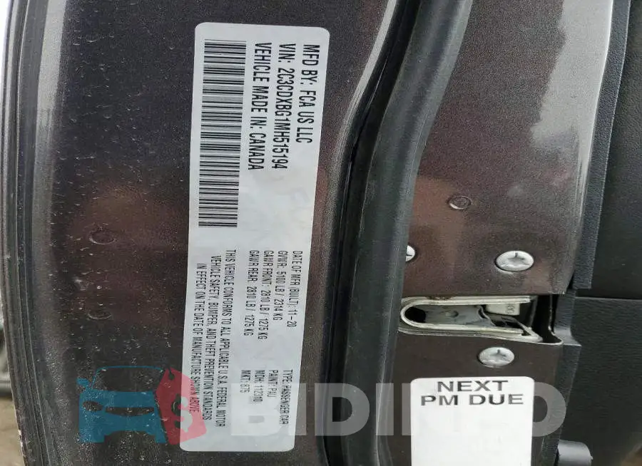 2C3CDXCT9HH660744 Photo# 12
