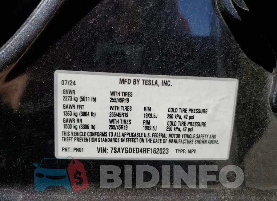 7SAYGDED4RF162023 Photo# 12