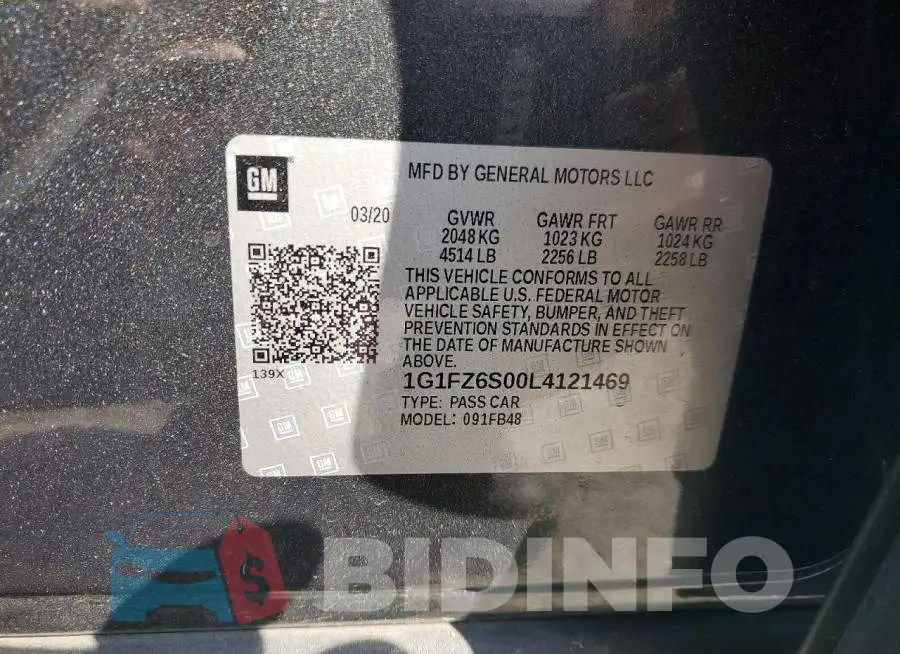 1G1FZ6S00L4121469 Photo# 13