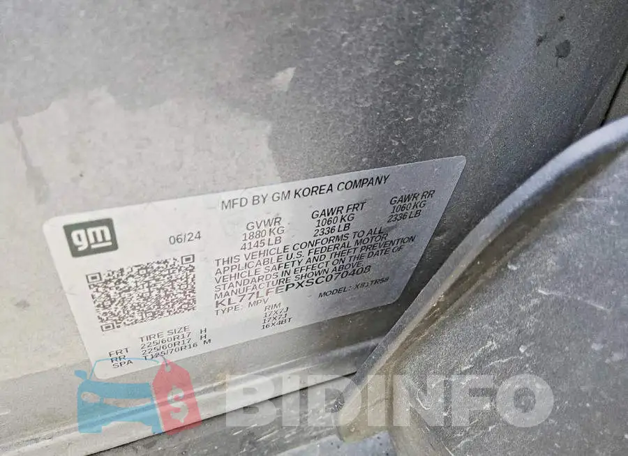 KL77LFEPXSC070408 Photo# 13