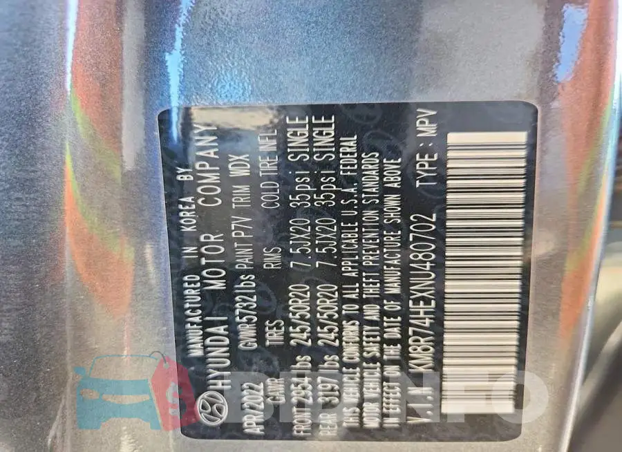 KM8R74HEXNU480702 Photo# 13
