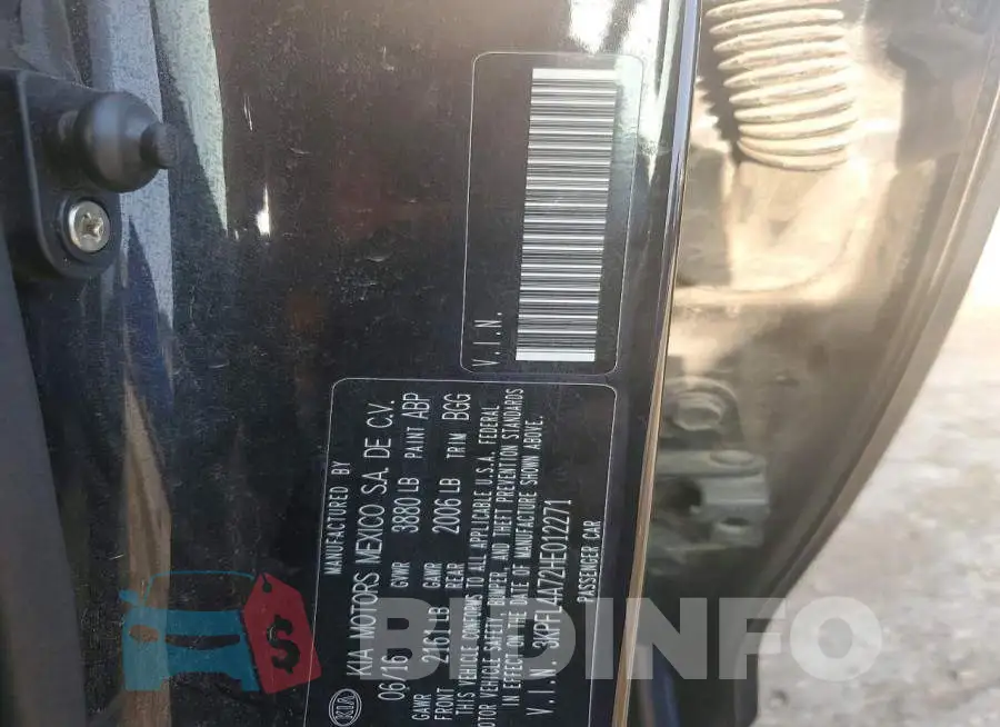 3KPFL4A72HE012271 Photo# 12