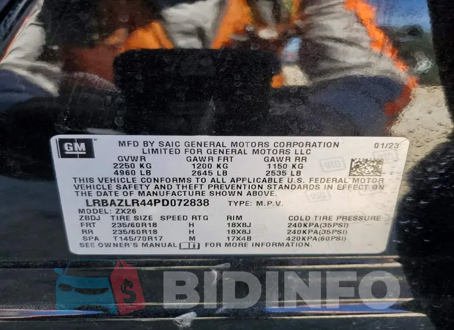 LRBAZLR44PD072838 Photo# 14
