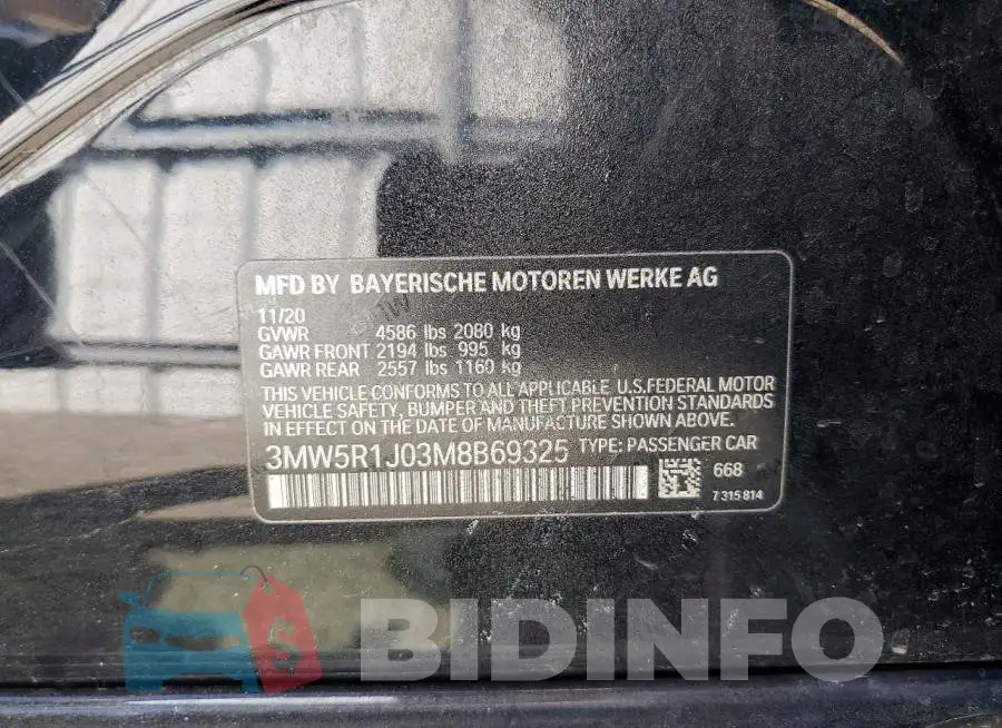 3MW5R1J03M8B69325 Photo# 12
