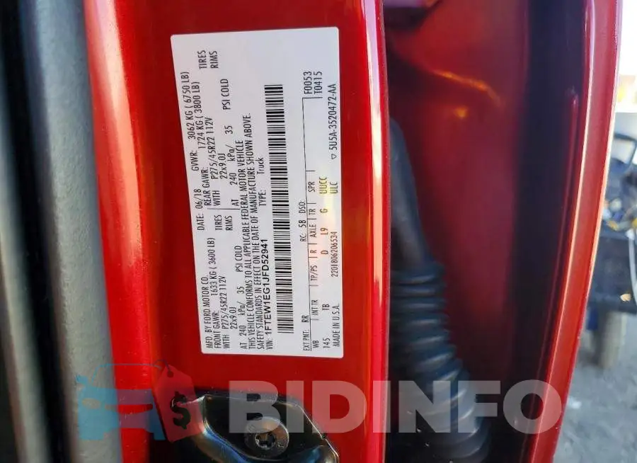 1FTEW1EG1JFD52941 Photo# 12