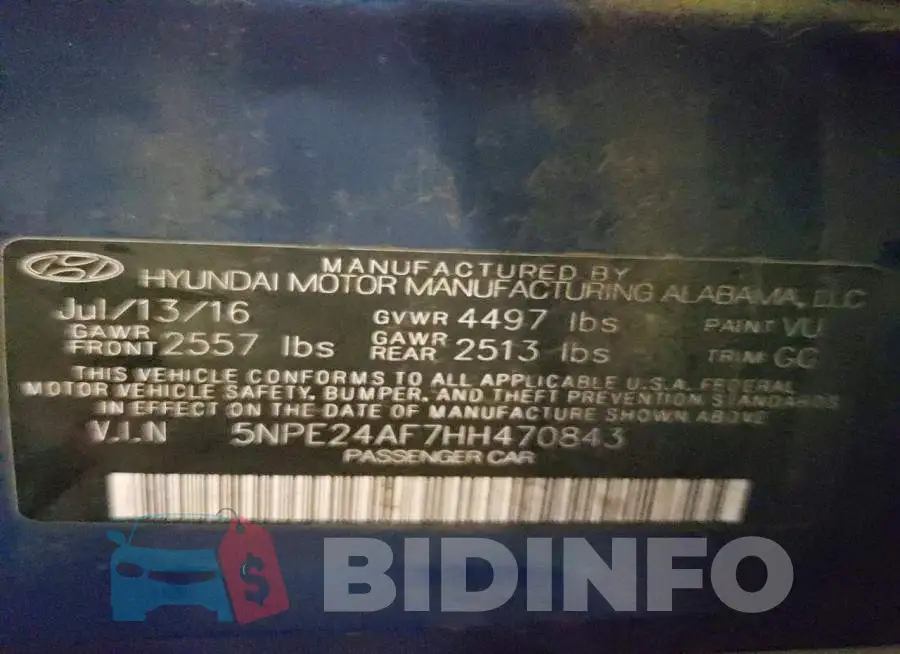 5NPE24AF7HH470843 Photo# 12