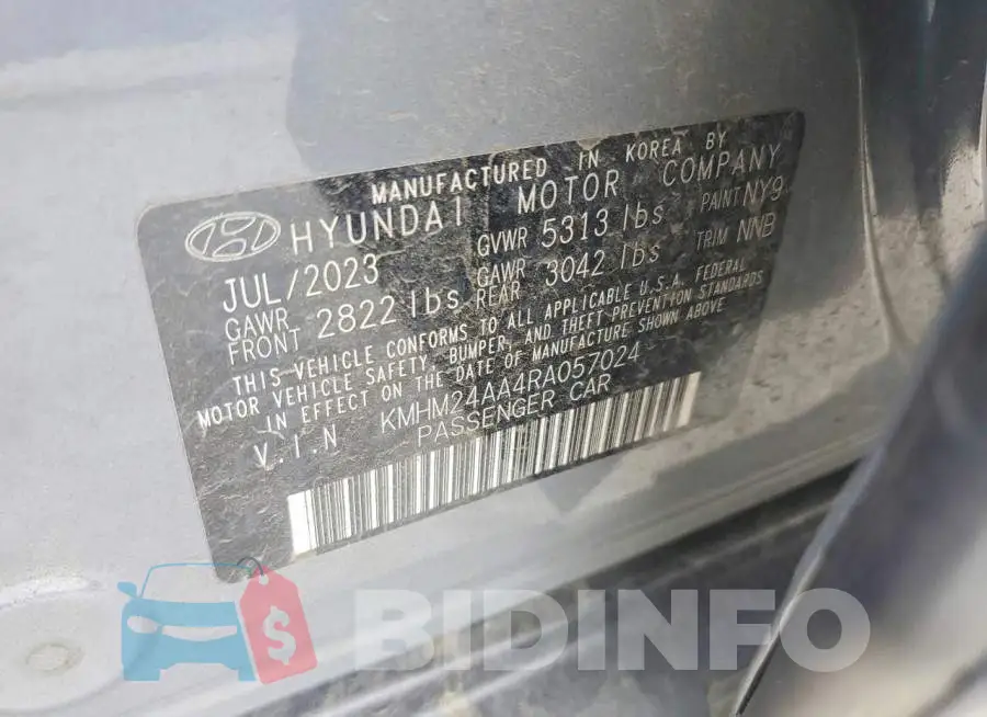 KMHM24AA4RA057024 Photo# 12