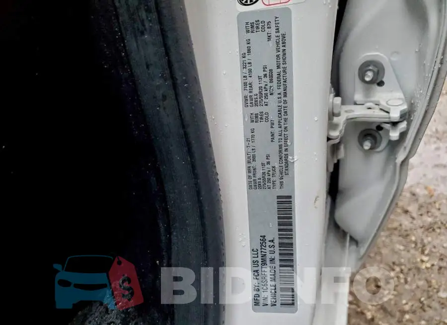 1C6SRFFT9MN772564 Photo# 12