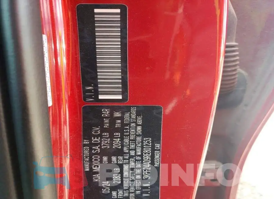 3KPF24AD9RE801253 Photo# 13
