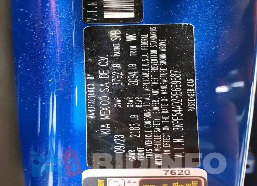 3KPF54AD2RE699687 Photo# 13