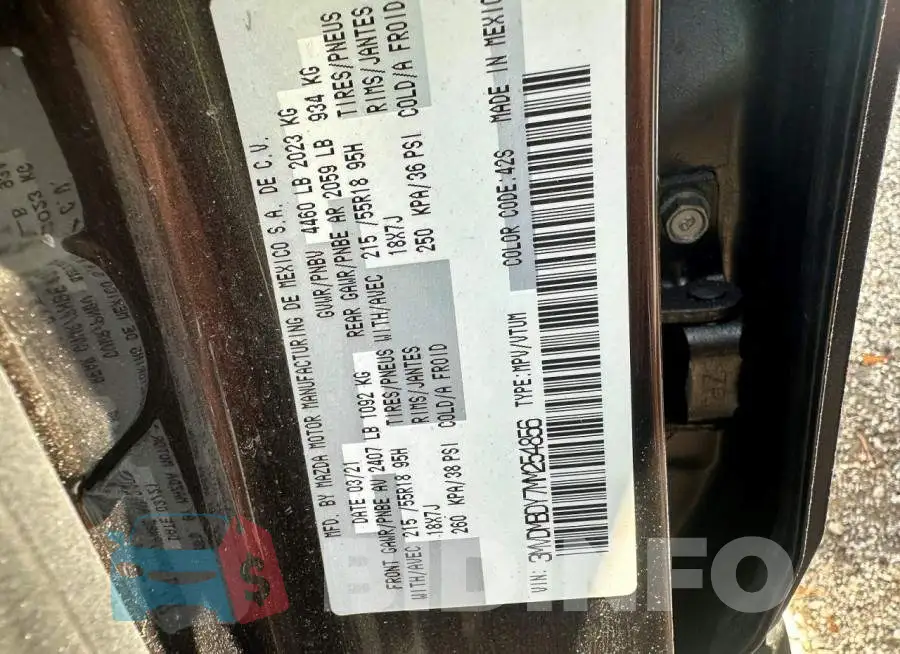 3MVDMBDY7MM254856 Photo# 10
