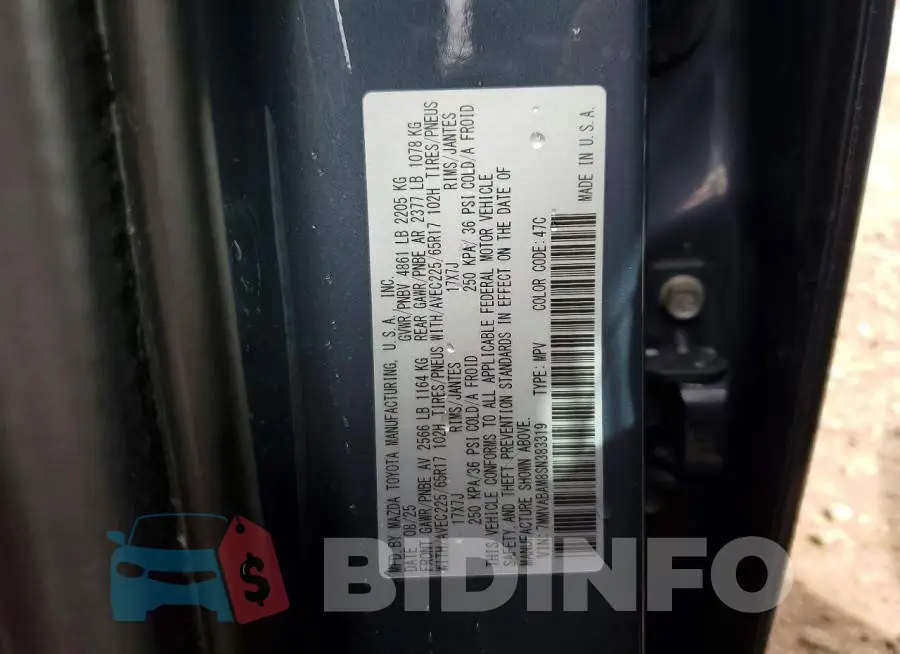 7MMVABAM8SN383319 Photo# 13