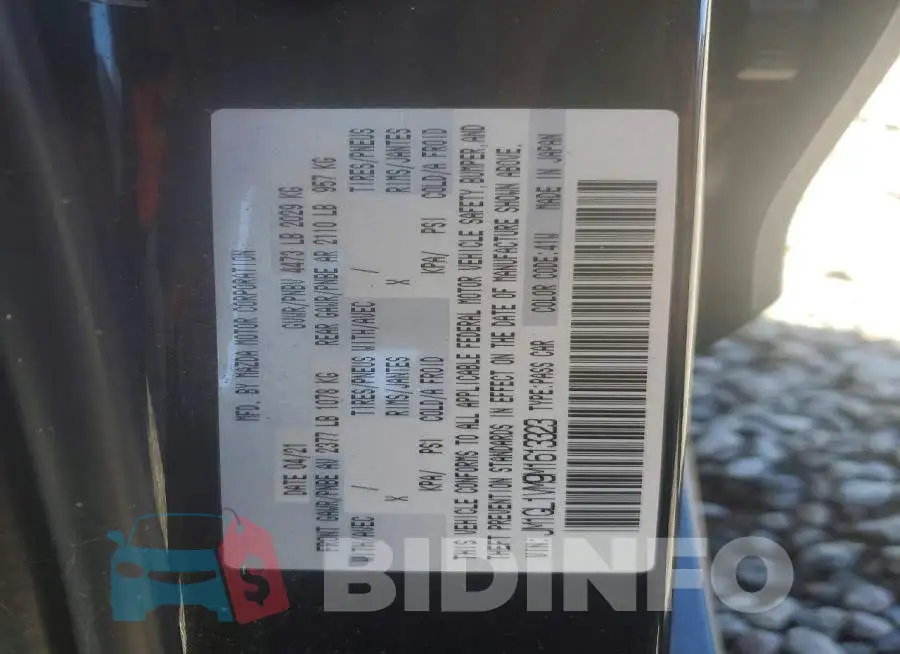 JM1GL1VM9M1613323 Photo# 12