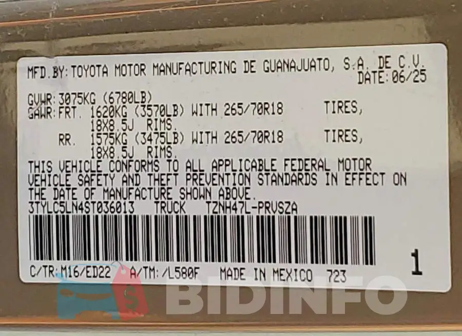 3TYLC5LN4ST036013 Photo# 13